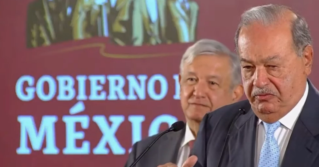 EE.UU regaña a México por monopolio de Slim, AMLO lo premia con más contratos