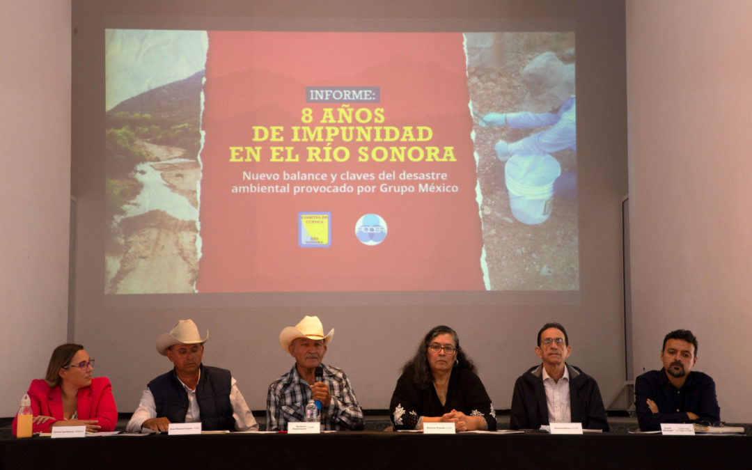 Metales pesados en sangre y orina de habitantes de Sonora, más de 10 mil mdp en pérdidas, nuevo balance de megaderrame tóxico