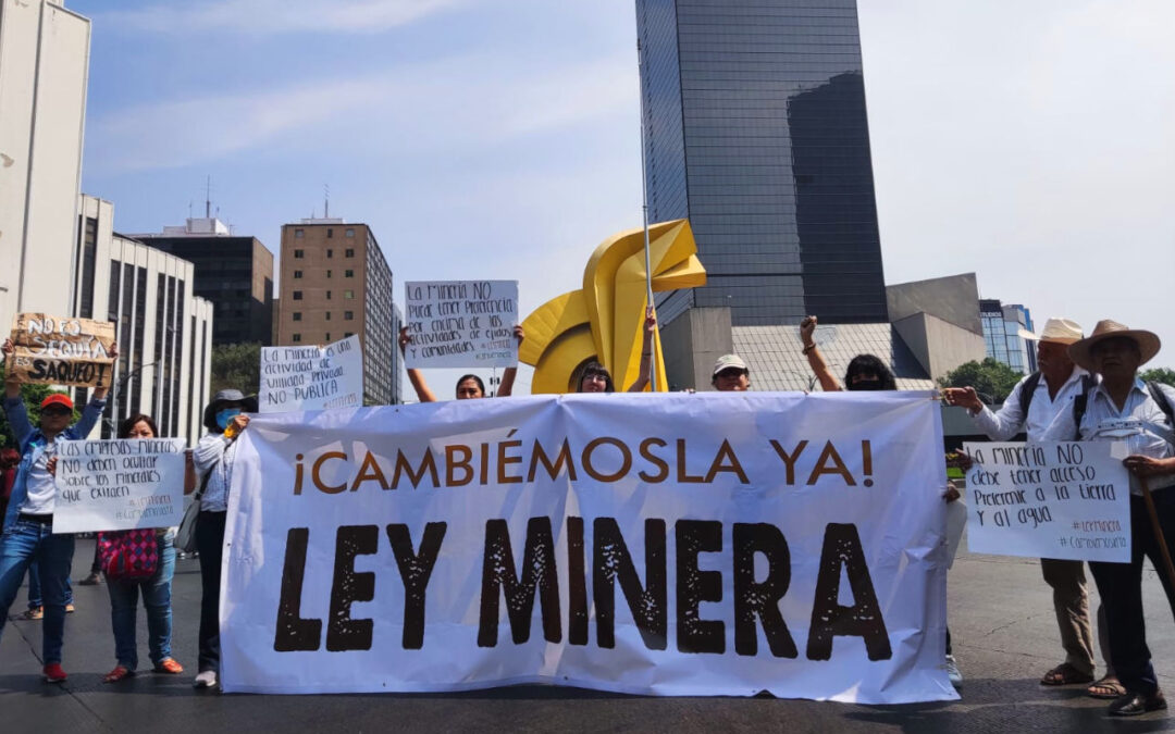 Colectiva #CambiémoslaYa llama a legisladores a aprobar marco legal minero