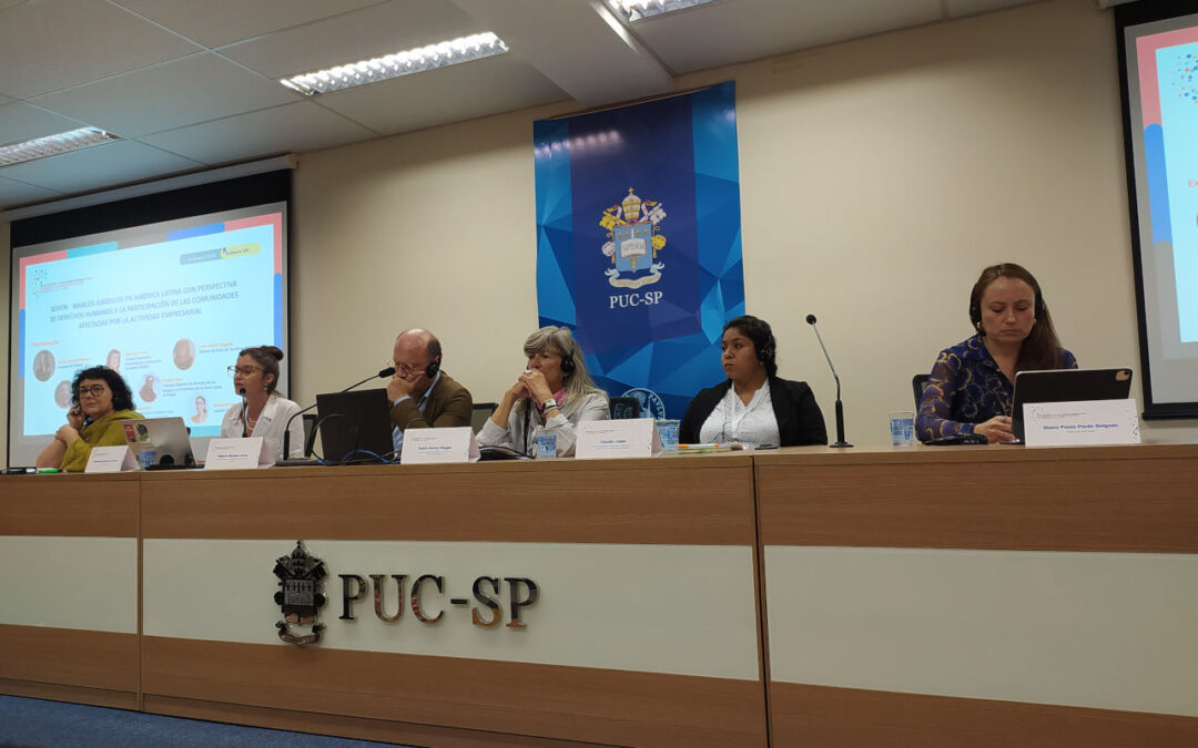 Participación del CRDBTSNP en el IX Foro Regional de Empresas y Derechos Humanos